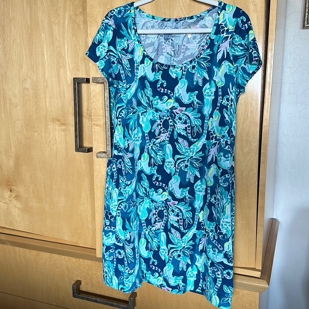 Lilly Pulitzer T-Shirt Dress New Condition